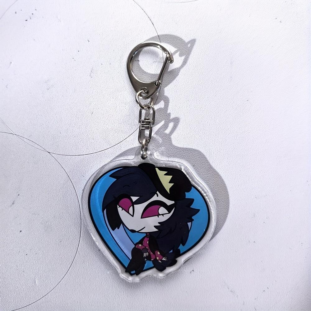 Отель Хазбин, Акриловый брелок, Чарли Чэньсин, Вики, Аластор, Адам, Акриловая подвеска.